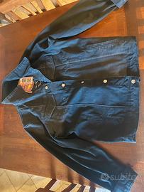 giacca corteiz nera in denim