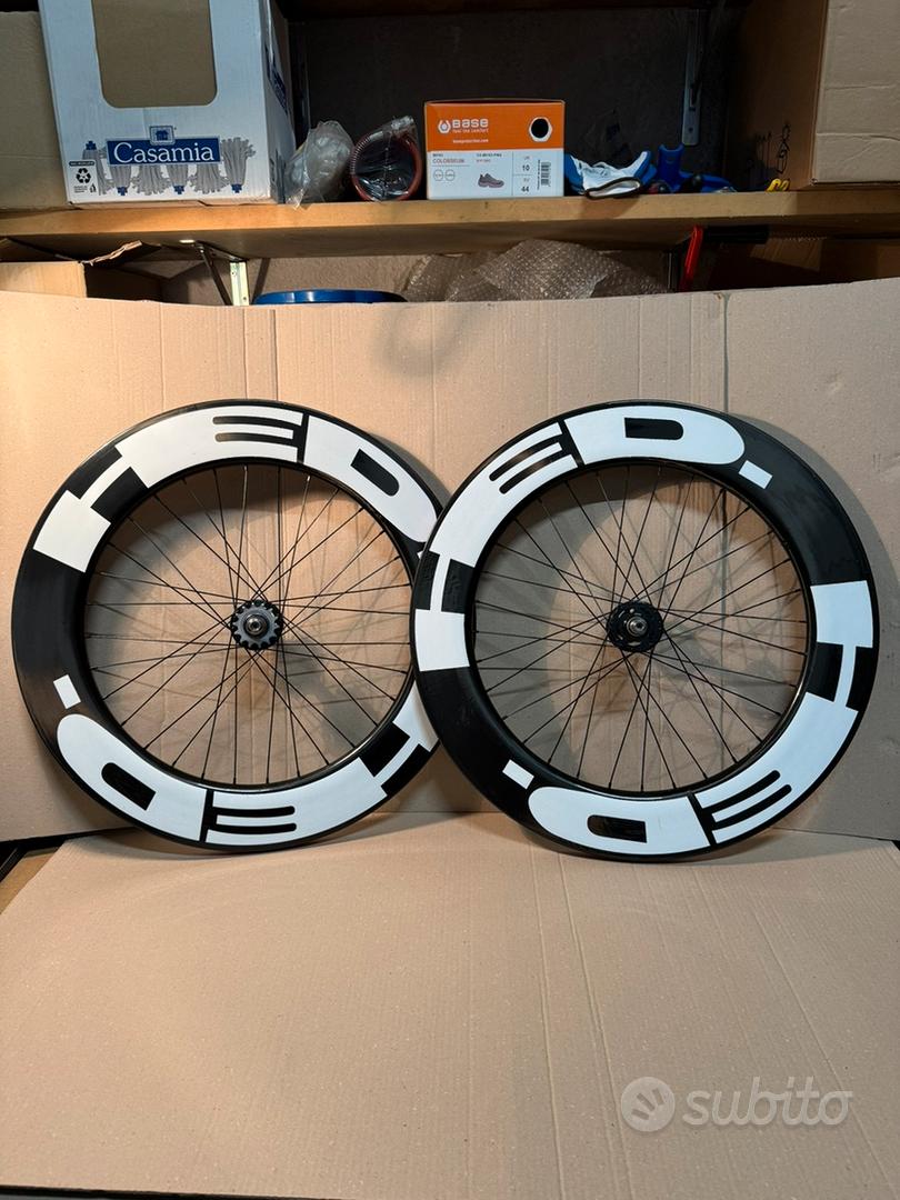 88mm Ruote Pista Carbonio Alluminio Ruote In Carbonio X Bici Da