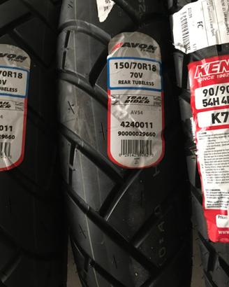 Pneumatici AVON 150 70 18 70V AV54 TraiRider M+S