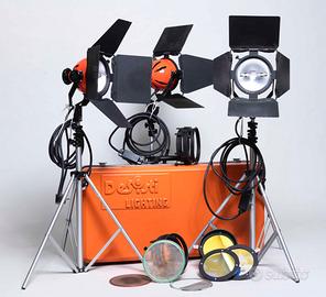 Kit studio o cinema De Sisti Light faretti 500/800