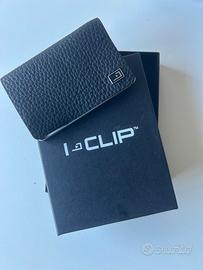Portafoglio I-CLIP Original Black – Pelle Bottalat