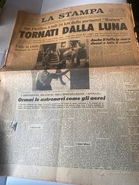 Giornale allunaggio La Stampa” del 1969