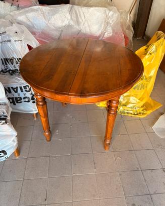 Set tavolo allungabile 5 sedie legno