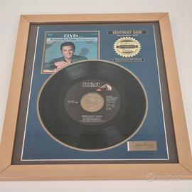 Elvis Presley 45 giri Kentucky rain RIAA Certified