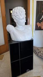 Busto Scultoreo Neoclassico – Ceramica Bianca con