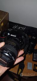 reflex nikon d5300 con accessori