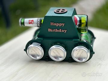 Carro armato per amanti della birra