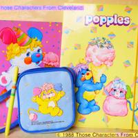 POPPLES VINTAGE 1980 Borsetta Cartellina Jollyna