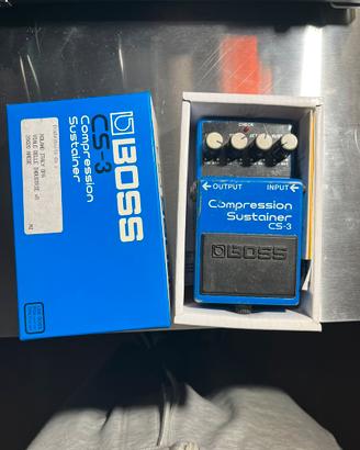 Boss compressor sustainer cs-3 anno 1989