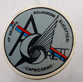 ADESIVO VINTAGE * 49° GRUPPO SQUADRONI ELICOTTERI
