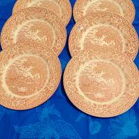 piattini ceramica inglese vintage