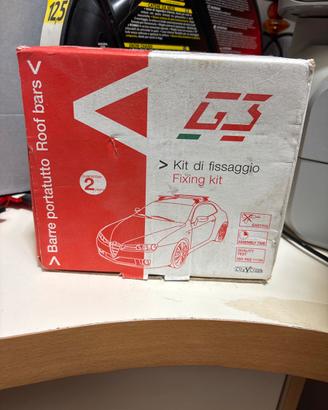Kit fissaggio sbarre porta pacchi