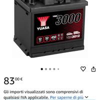 Batteria yuasa 30-12