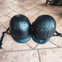 CASCO FH500 DECATHLON NERO EQUITAZIONE S 51-54 CM