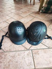 CASCO FH500 DECATHLON NERO EQUITAZIONE S 51-54 CM