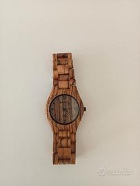 OROLOGIO IN LEGNO BEWELL