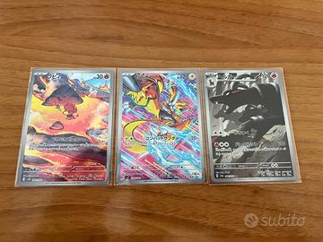 carte Pokemon SAR E AR lingua Japponese