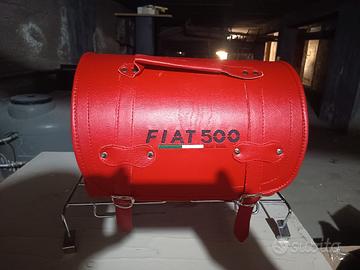 valigetta completa di staffa fiat cinquecento 