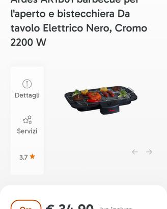 barbecue elettrico 