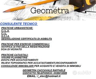 Geometra per privati e collaborazioni