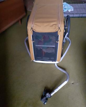 Fahrradanhänger für Hunde 