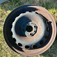 Cerchi in ferro attacco Fiat/panda/punto/600/500