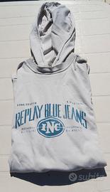T-shirt vintage Replay con cappuccio
