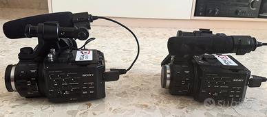 2 videocamere Sony nex-fs100e con accessori