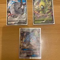 Carte Pokemon - Dubwool V, Celebi V, Metagross Gx