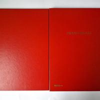 Classificatore A4 porta FRANCOBOLLI colore rosso