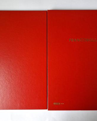 Classificatore A4 porta FRANCOBOLLI colore rosso