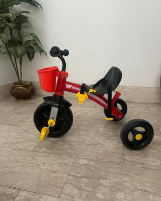 Triciclo per Bambini Chicco Ducati Rosso con Cesti