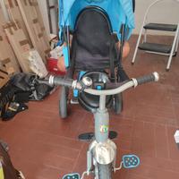 Triciclo passeggino evolutivo