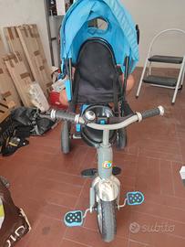 Triciclo passeggino evolutivo