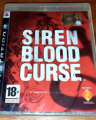 Siren Blood Curse Ps3 - NUOVO