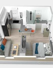 Elegante monolocale a Cugliate Fabiasco