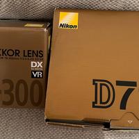 Nikon D 7200 e Nikkor  Lens