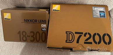Nikon D 7200 e Nikkor  Lens