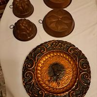 piatti decorativi in rame