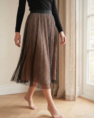 Gonna lunga tulle