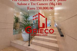 Via C.Battisti ad.Via O.Flacco ampio quadrilocale
