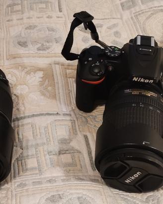 reflex nikon + stabilizzatore Ronin DJI