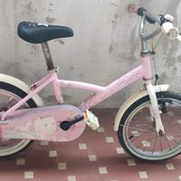 bici decathlon 16' bambina mod. Princess