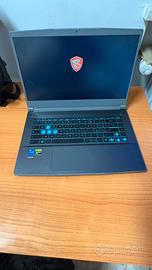 Pc MSI Thin 15 Laptop Gaming