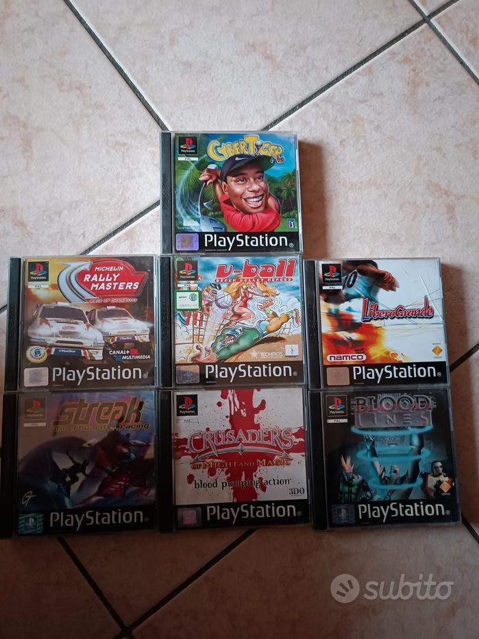 Vendo Lotto 15 giochi PS1 - PSX. Anche singolarmente. a 15