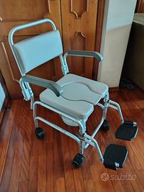 sedia per wc e doccia per invalidi
