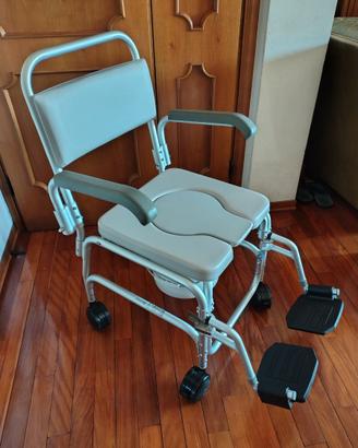 sedia per wc e doccia per invalidi