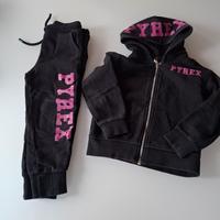 Tuta 2 pezzi bambina Pyrex con cerniera 3 anni 