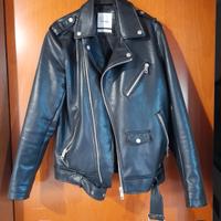 Giacca in pelle Pull E Bear