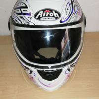 CASCO MOTO AIROH INTEGRALE STORM POISON BIANCO